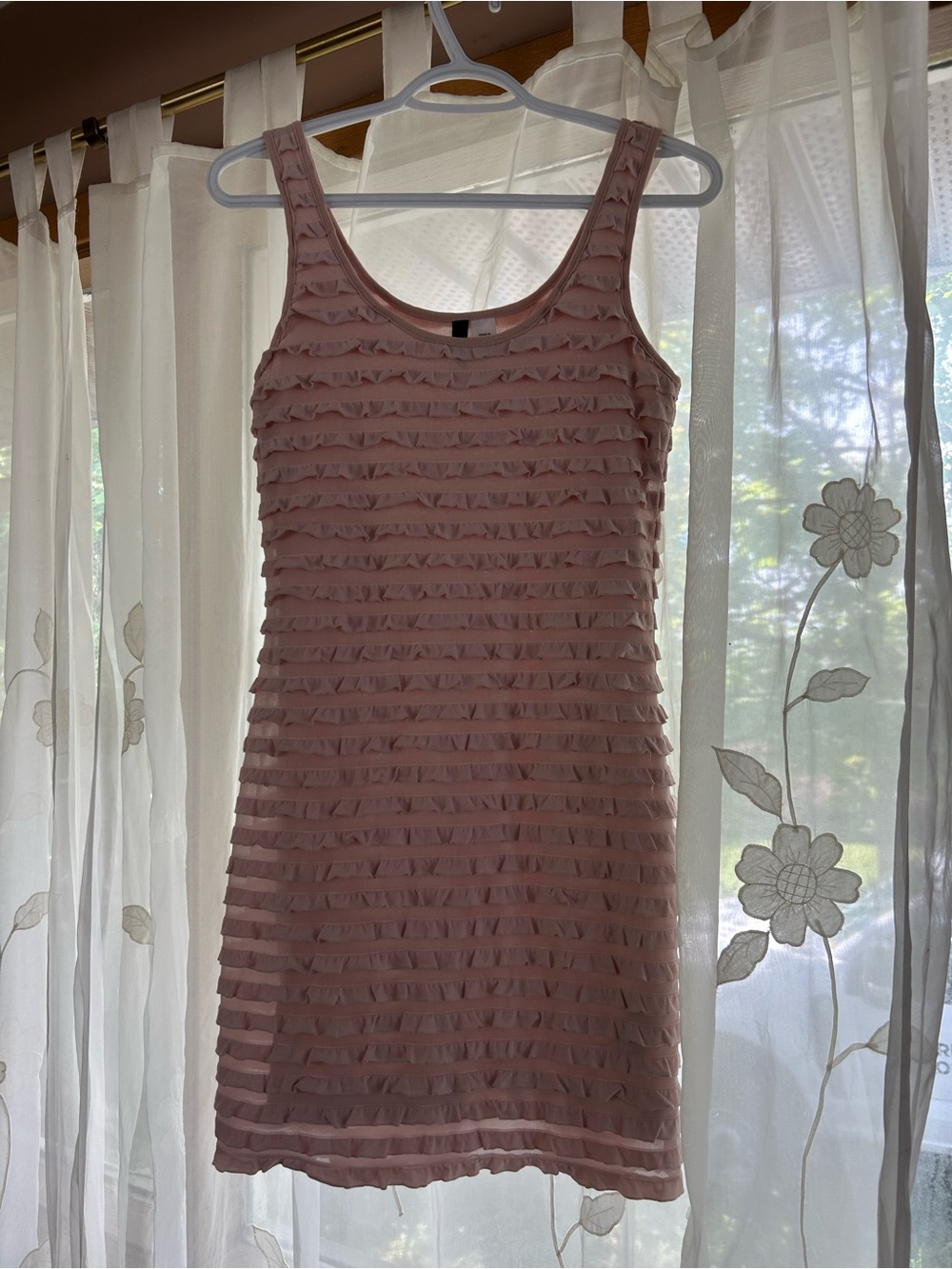 Women’s - Ruffle Tiered Midi Dress - Divided - Size 8